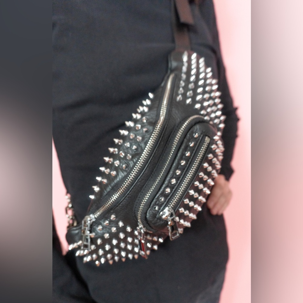 Absence of Colour Spiked Bumbag